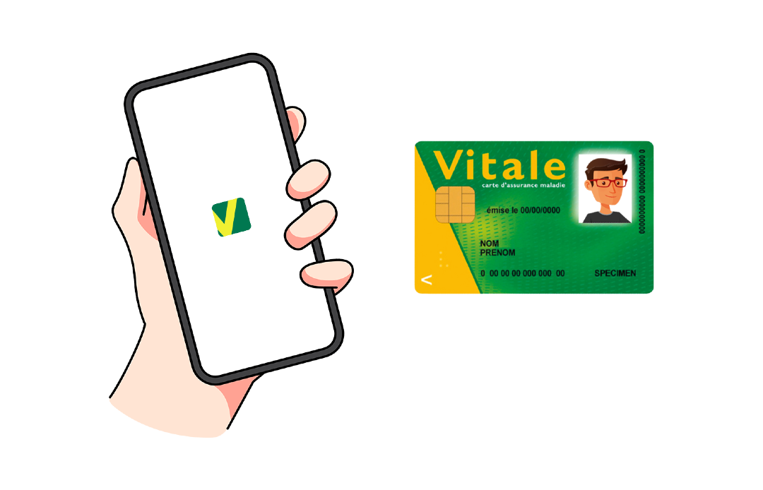 The Carte Vitale app - a dematerialized alternative to the physical Carte Vitale